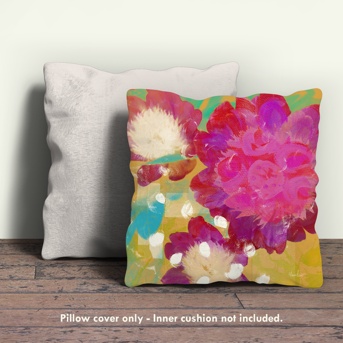 Peonies I Pillow Cover