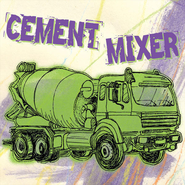 Trucks: Cement Mixer, Purple